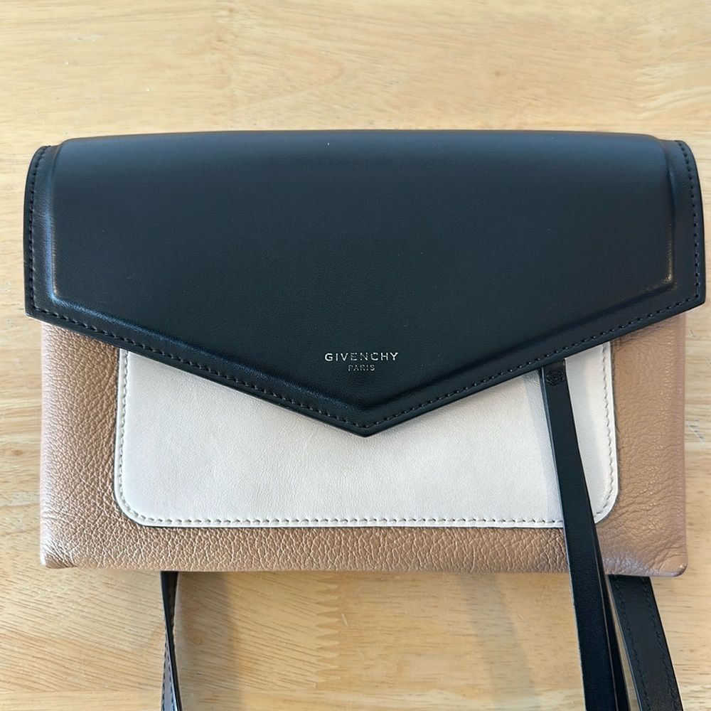 Givenchy Calfskin Duetto Shoulder Bag